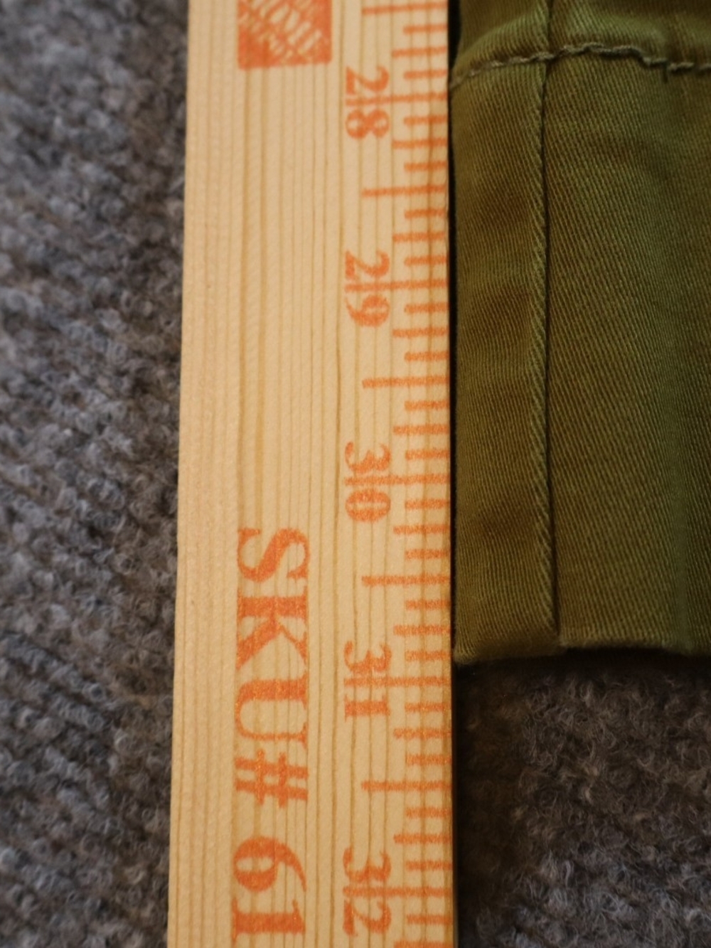 Bagatelle Olive Green Wide Leg Jeans Womens Size 8 NWOT Utility Pants - Picture 5 of 7